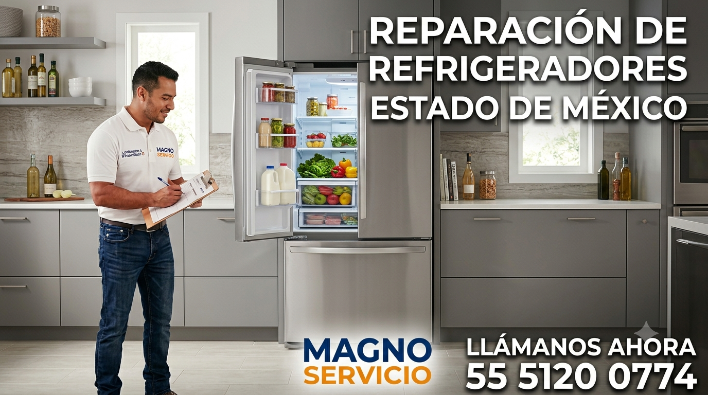 reparación de refrigeradores en estado de méxico